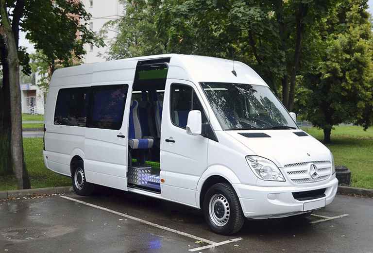 Заказать микроавтобус дешево из Каспийска в Ахты